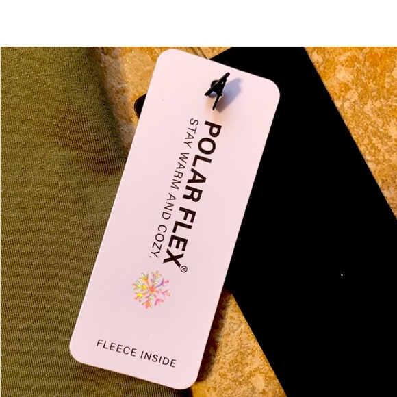 90 Degree by Reflex Fleece-Lined High Rise Leggings - Picture 4 of 6